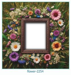 flower photo frame 2254